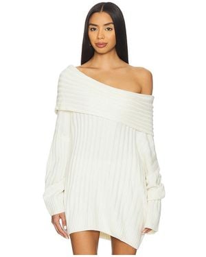 WeWoreWhat Strick Sweater - Weiß