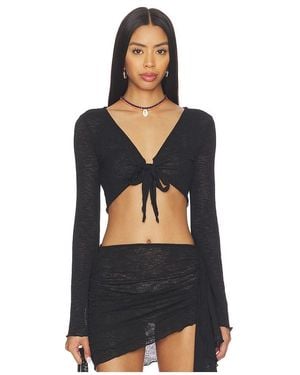 lovewave The Lenai Knit Top - Black