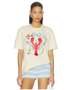 Lovers + Friends Cover Up Tee - White