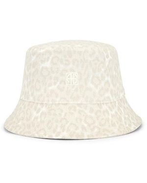 Anine Bing Nicks Bucket Hat - White