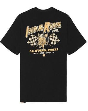 Iron & Resin California Riders Pocket Tee - Black