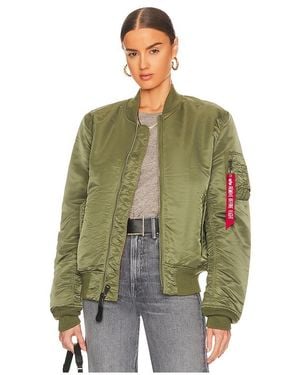 Alpha Industries Ma-1 Slim Fit - Green