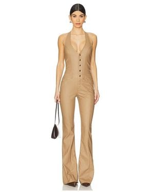 retroféte Cynthia Jumpsuit - Natural