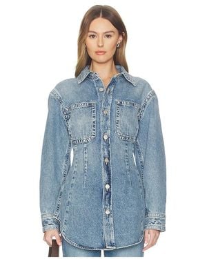 Agolde Wilma Shirt - Blue