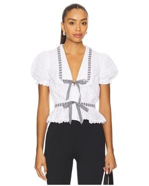 MAJORELLE Graciela Top - White