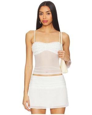 MORE TO COME Carmine Cami Top - White