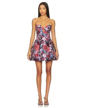 Elliatt Delphine Tulip Mini Dress - Red