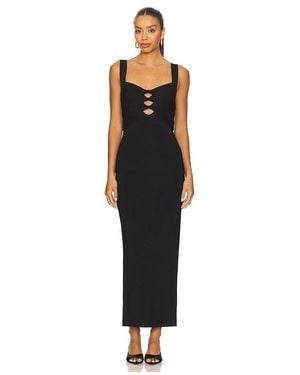 Hervé Léger Alessia Gown - Schwarz