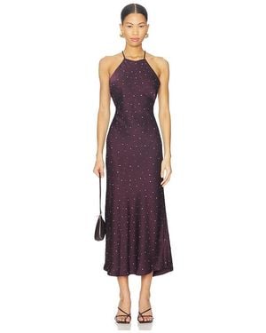 Astr Halley Dress - Purple