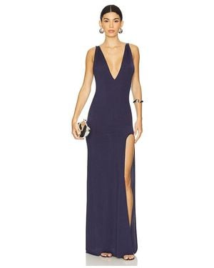OW Collection Kleid Thalia - Blau