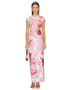 AFRM Vestido Cody En Color Rosado Talla (También En Xs, M, Xl) - Rojo