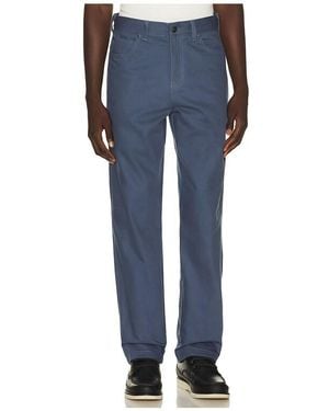 Dickies Wellsville Loose Tapered Twill Pant - Blue
