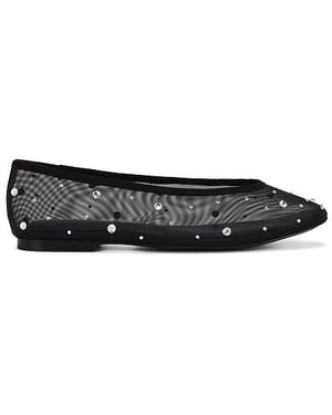 GOOD AMERICAN Crystal Flat - Black