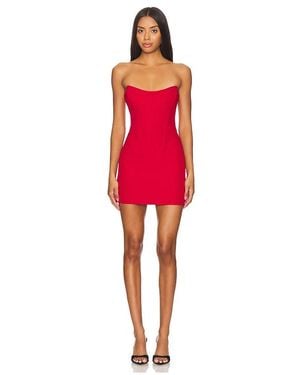 nastyamasha Mini Satin Dress - Rot
