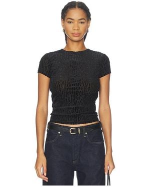 PAIGE Eisa Tee - Black