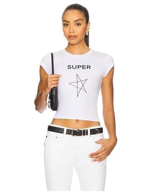 Bella Venice Star トップ - ホワイト