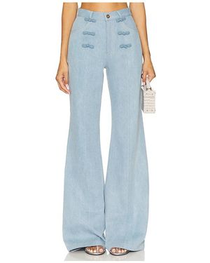 SAU LEE Pantalón Denim Dylan En Color Azul Talla En