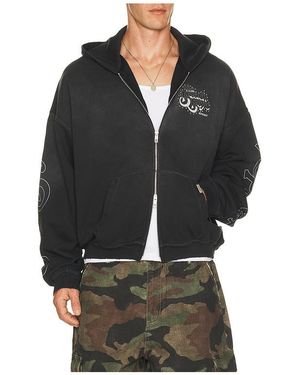 Represent X Beach Boys Endless Summer Zip Through Hoodie - Black