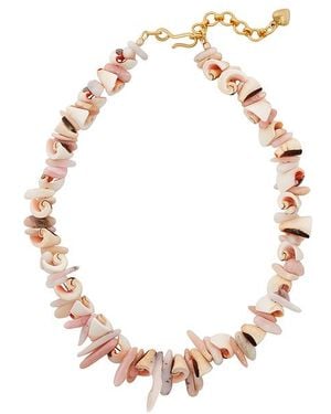Brinker & Eliza Collar Kingsley En Color Rubor Talla - Blanco