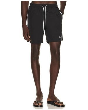 Motel Margarita Pacific Swim Trunks - Black