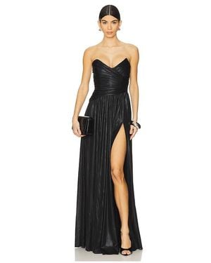 retroféte Waldorf Dress - Schwarz