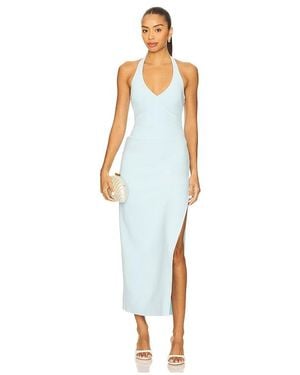 Bec & Bridge Ariven Halter Maxi Dress - White
