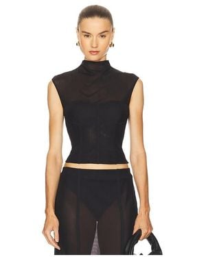 Camila Coelho Fidela Top - Black