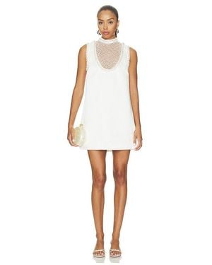 Elliatt Espera Shift Mini Dress - White