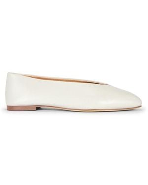 Tony Bianco Brash Ballet Flat - White
