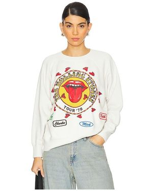 MadeWorn Rolling Stones 1978 Crewneck - White