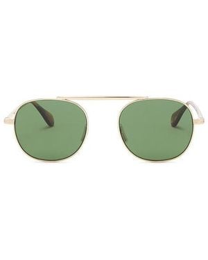 Garrett Leight Van Buren Ii Sun - Green