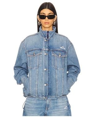 Alexander Wang 5 Pocket Track Jacket - Blue