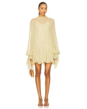 De La Vali Terran Mini Dress - Natural