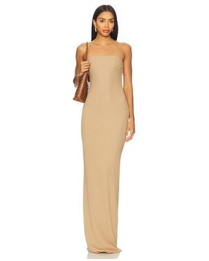 ÉTERNE Tube Maxi Dress - White