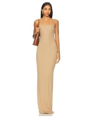 ÉTERNE Tube Maxi Dress - White