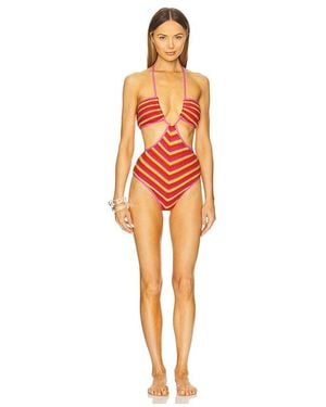 Beach Riot Pamela One Piece Swimsuit - Orange