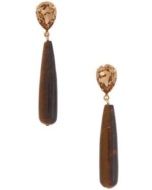Jennifer Behr Caroline Earrings - White