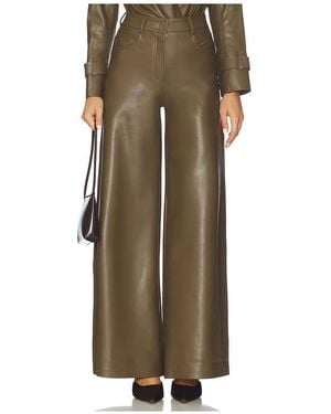 Norma Kamali Elephant Jean - Green