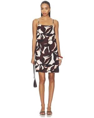 Sanctuary Hideaway Linen Tie Strap Dress - White