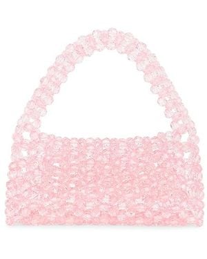 MY BEACHY SIDE Tiare Beaded Clutch - Pink