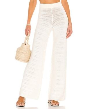 House of Harlow 1960 Pantalón Ryleigh En Color Crema Talla (También En L) - Neutro