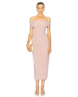 Camila Coelho Leopoldina Midi Dress - White