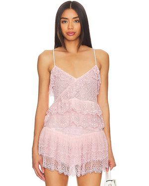 LoveShackFancy Saturn Top - Pink