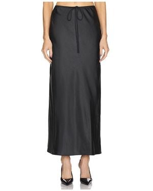 L'academie 'Academie By Marianna Etienne Midi Skirt - Black