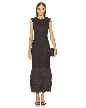 Aje. Breeze Knit Midi Dress - Weiß