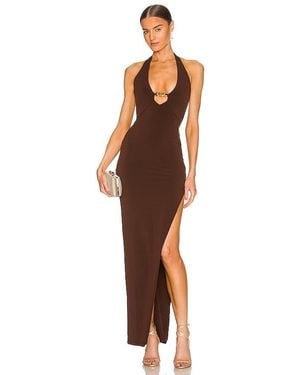 Nookie Alyssa Chain Gown - Brown