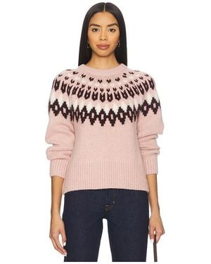 Veronica Beard Anne Fairisle Pullover - Multicolor