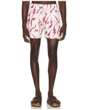 Oas Tribalo Swim Shorts - Red