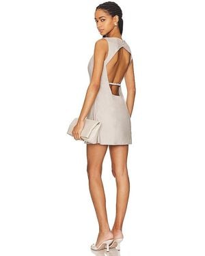 LPA Pietra Mini Dress - Grey