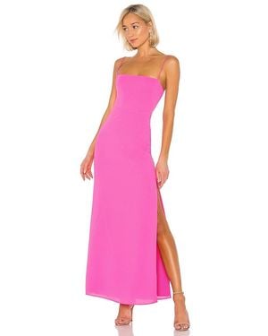 knee length dresses for ladies Jluxlabel Women's Golden Veil Maxi Dress - Black main image 1